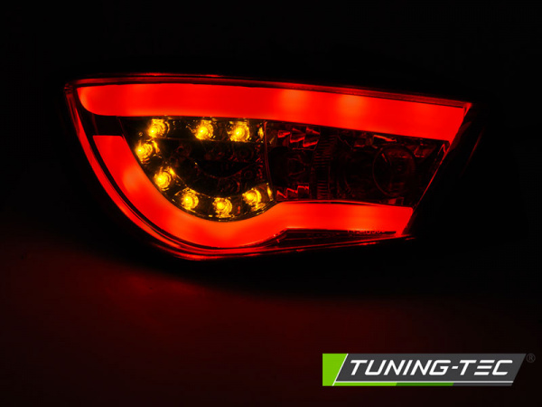 Upgrade Design LED Rückleuchten für Seat Ibiza 6J 3 Türer 08-12 schwarz